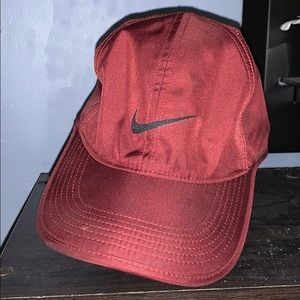 Maroon Nike Dri Fit Hat